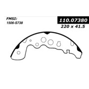 CENTRIC PARTS Centric Brake Shoes, 111.07380 111.07380